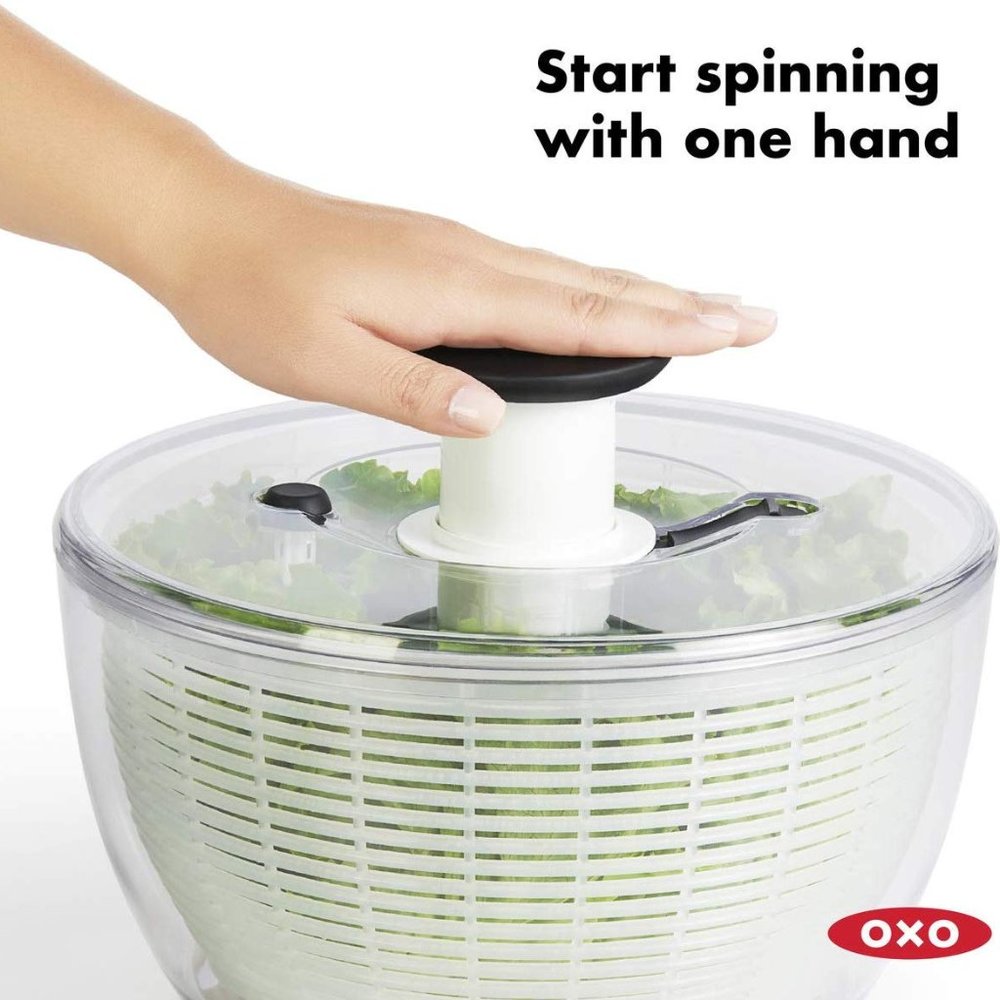 OXO Good Grips Salad Spinner, Large, Clear